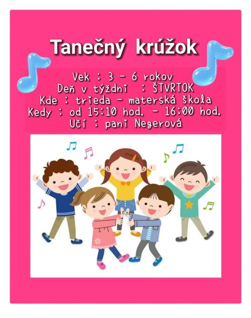 Tanečný krúžok